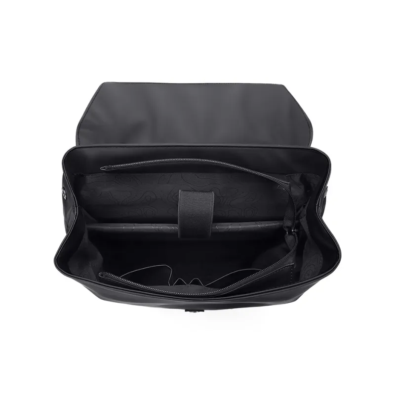 GOLF Fabric Backpack Large Size Men's Black/Gray-4