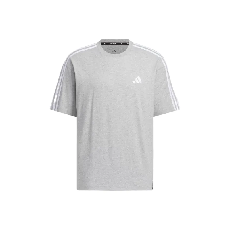 Adidas ESSENTIALS T Shirt Men's Gray-0