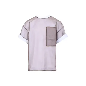 DRIES VAN NOTEN Heaton Double Layer Crewneck T Shirt