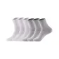 GL4024 Crew Socks 6 Pack (3 White/3 Gray)