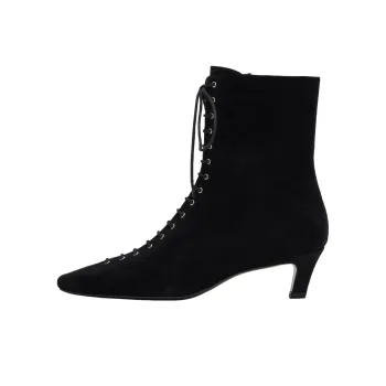 TOTEME Ankle Boots 5cm Women's Black