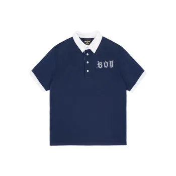 Boy London T Shirt Unisex Navy Blue/White
