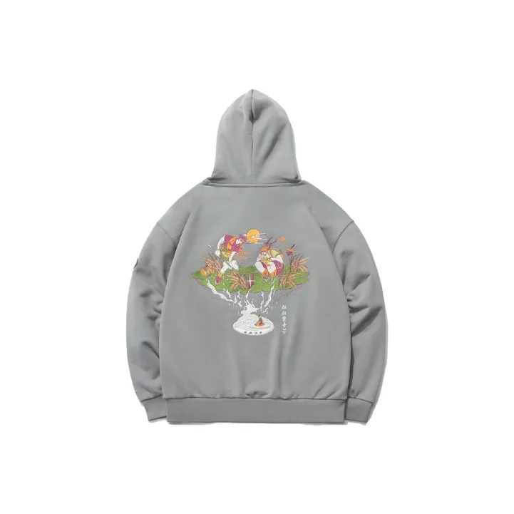 LiNing Sports Fashion Collection Sweatshirt Men's Gray-0