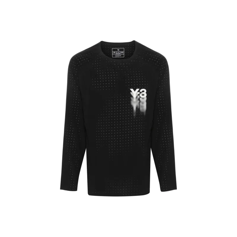 Y 3 Logo Printed T Shirt-0