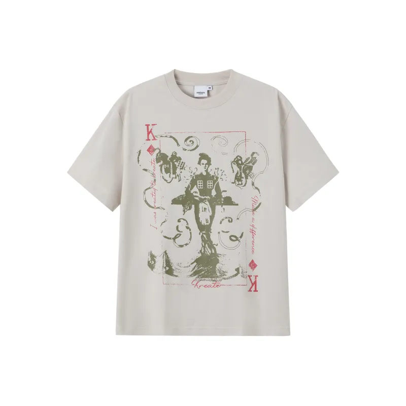 KREATE Short Sleeved T Shirts Unisex-0