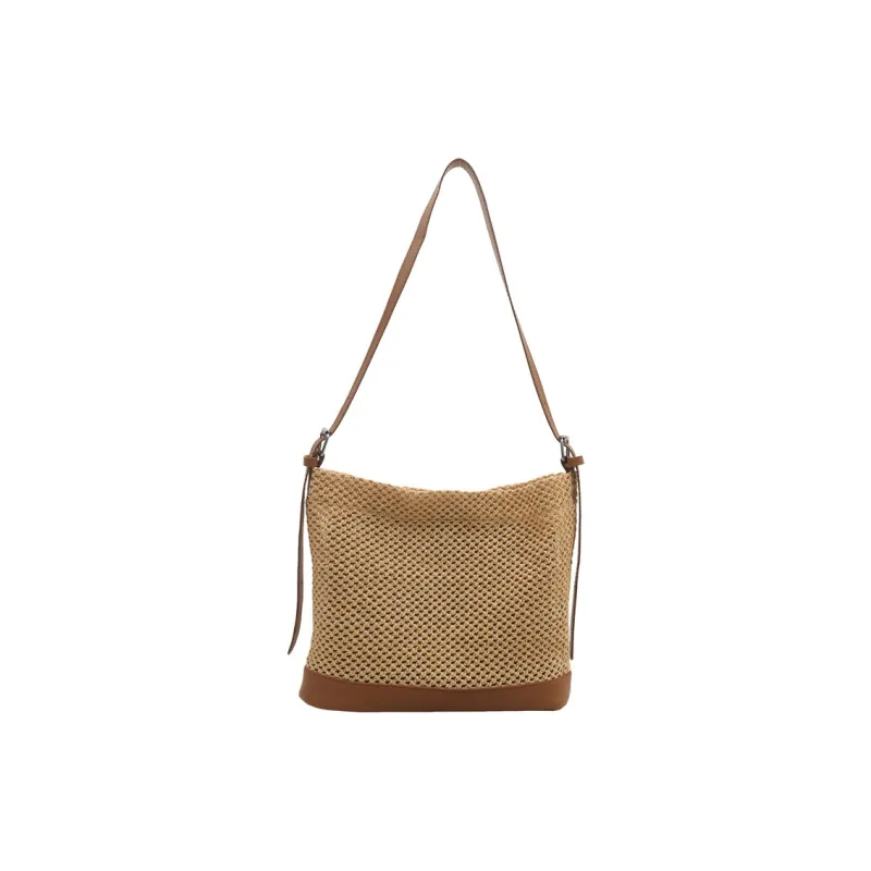 S.REPHEN Straw Woven Crossbody Bag, Shoulder Bag Women's Multicolor-6