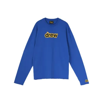 Drew House Smiley Collection Sweatshirt Unisex Blue