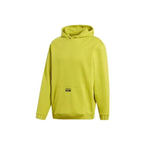 Adidas Originals Sweatshirts Men Green Yellow