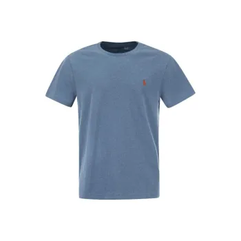 Polo Ralph Lauren Logo Embroidered Crewneck T Shirt