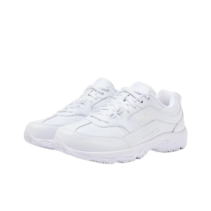 FILA Memory Workshift Low Top Casual Shoes Women's White-2
