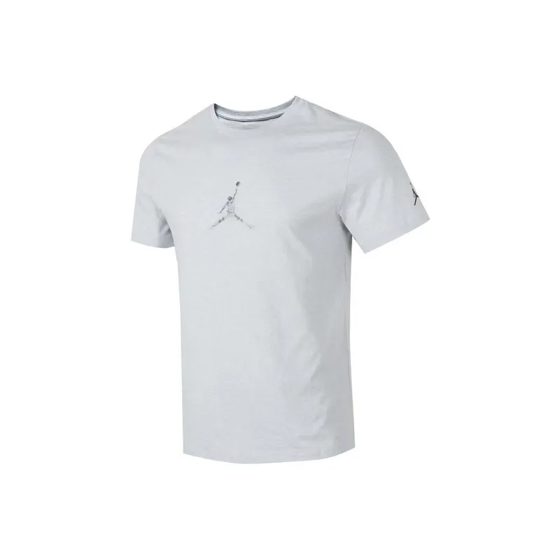 Nike T Shirts Men Light Gray-0