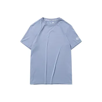 QIAODAN T Shirt Unisex Powder Blue