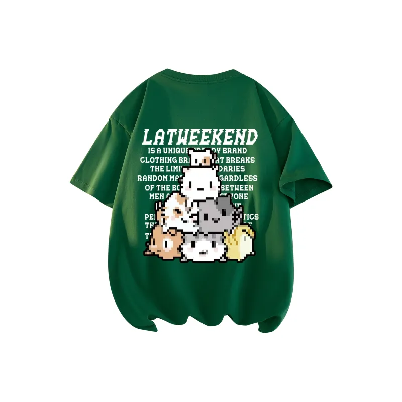 LA'T.WEEKEND T Shirts Unisex-23
