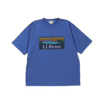 L.L.Bean T-Shirts Men Blue