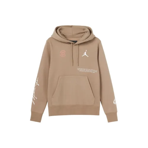 Clot X JORDAN CLOT Sweatshirts Men Canteen Brown