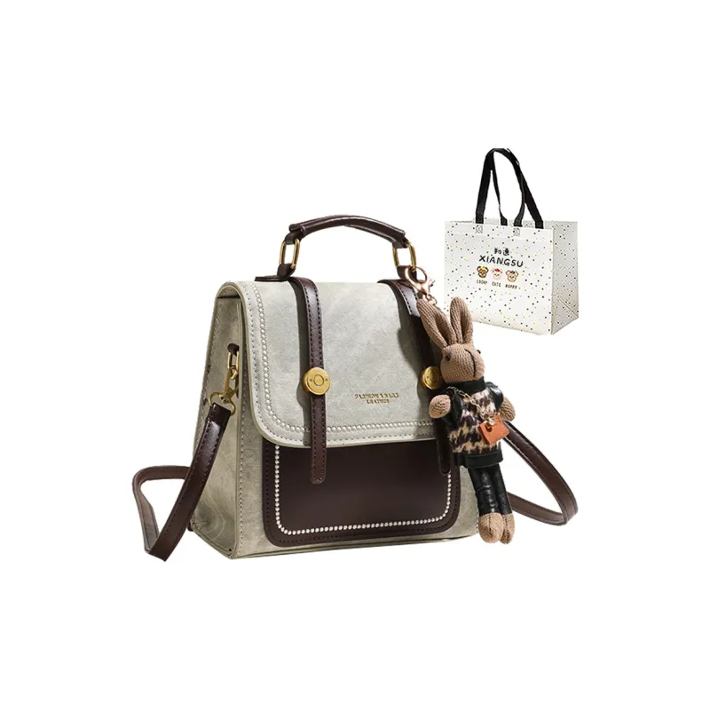 XIANGSU PU Backpack Women's Multicolor-10