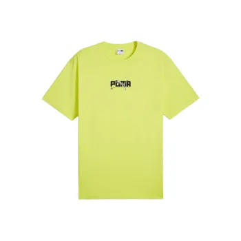 PUMA Essentials T-Shirts Men Lime Green