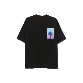 Blue Sky Inn Sunset Palm T shirt