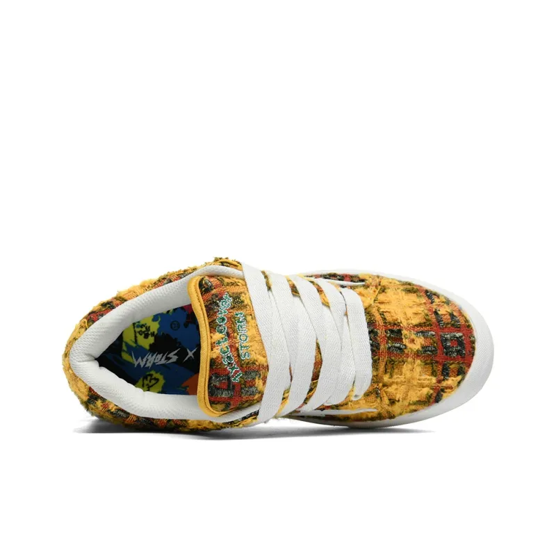VFTS Lightning Skateboard Shoes Anti Slip Wear Resistant Low Top Classic Preppy Style Students Unisex-15