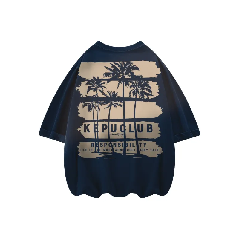 Kepu Short Sleeved T Shirts Unisex-4