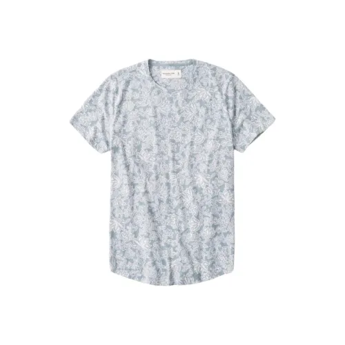 Abercrombie＆Fitch T Shirt Men's Light Blue Floral