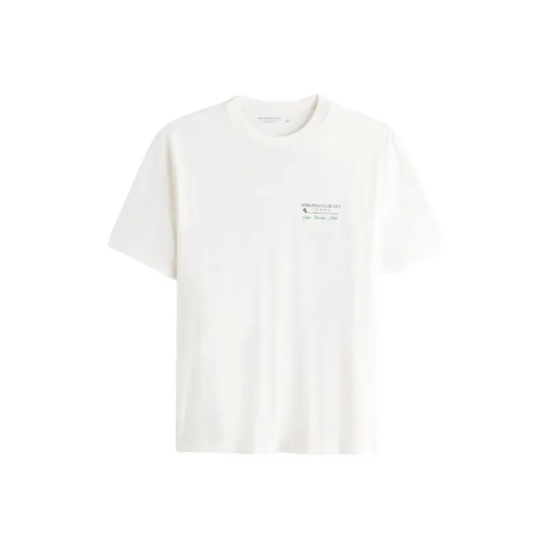 Abercrombie＆Fitch T Shirt Men's White-0