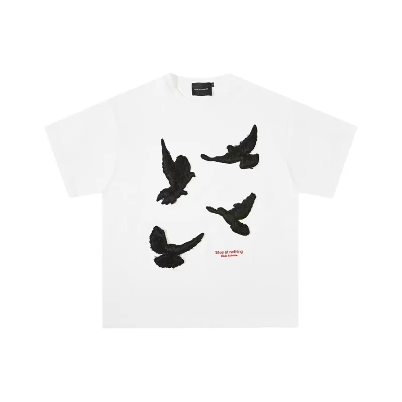 PAINT STAIN Classic Minimalist Style T Shirt Unisex-23