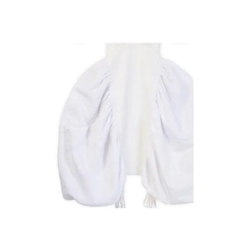 LOEWE Short Sleeved Dresses Women's White-4
