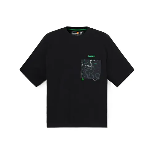 Timberland T-Shirts Men Black-001