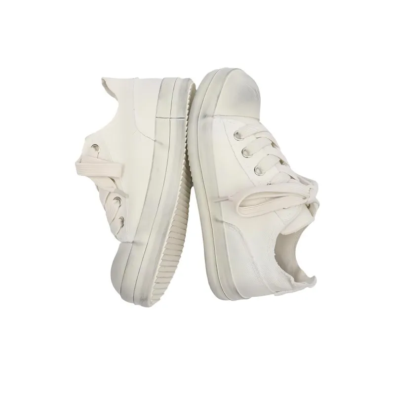 AMICNIEGD Breathable Height Increasing Abrasion Resistant Low Top Canvas Shoes Men's-7