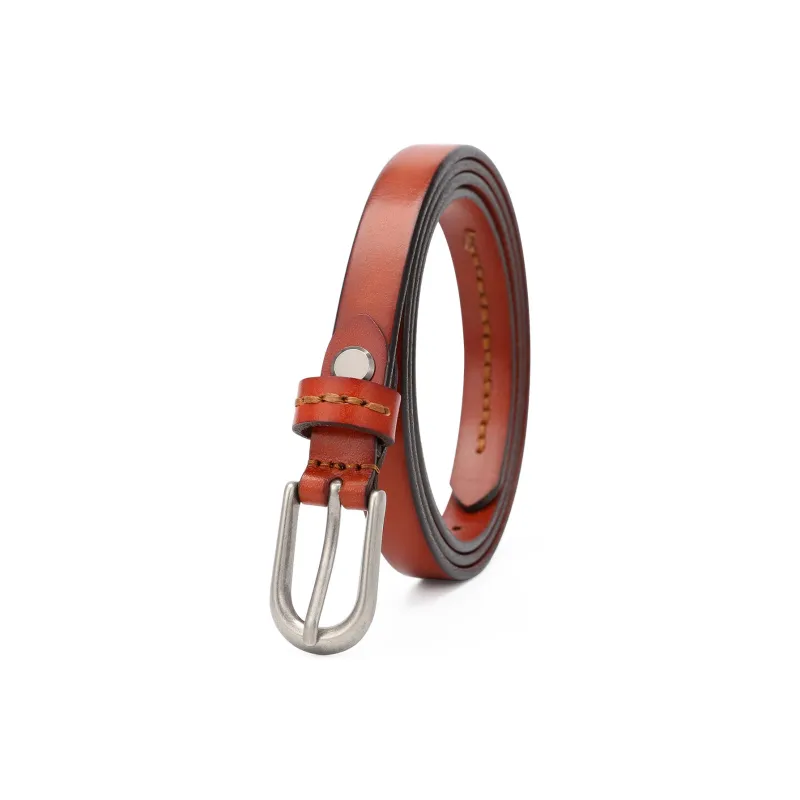 CATELLES Top Grain Cow Leather Belts Women's 1.3cm-11