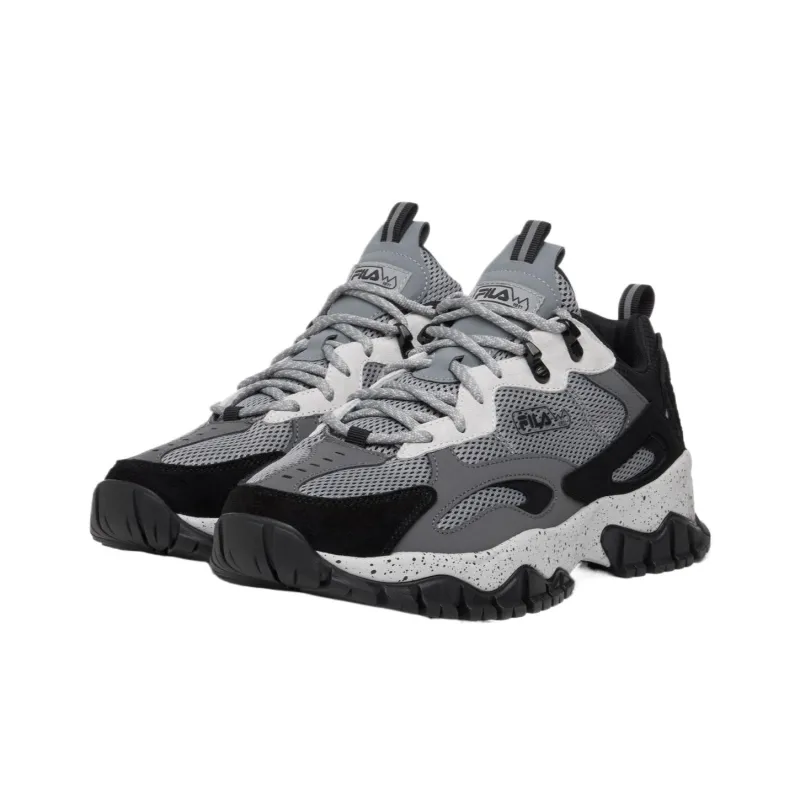 FILA Ray Tracer Tr 2 Low Top Casual Shoes Men's Gray Black-3