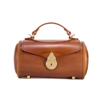 KAISER Top Grain Cow Leather Crossbody Handbags Regular Women's Sunset Yellow/Sunset Brown/Green/Black