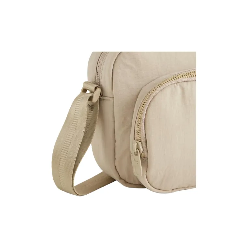 PUMA Polyamide Blended With Polyester Shoulder Bag, Crossbody Bag Unisex Beige-2
