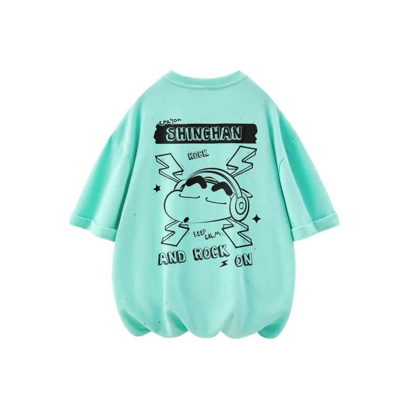 Crayon Shinchan Short Sleeved T Shirts Unisex-14