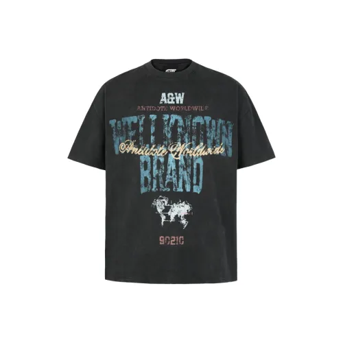 Antidote Worldwide T-Shirt Unisex Black