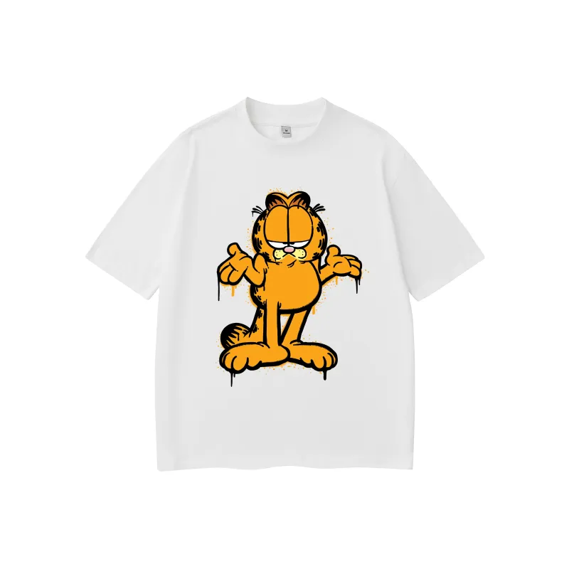 FOREVER 21 Garfield Joint Name T Shirts Unisex-2