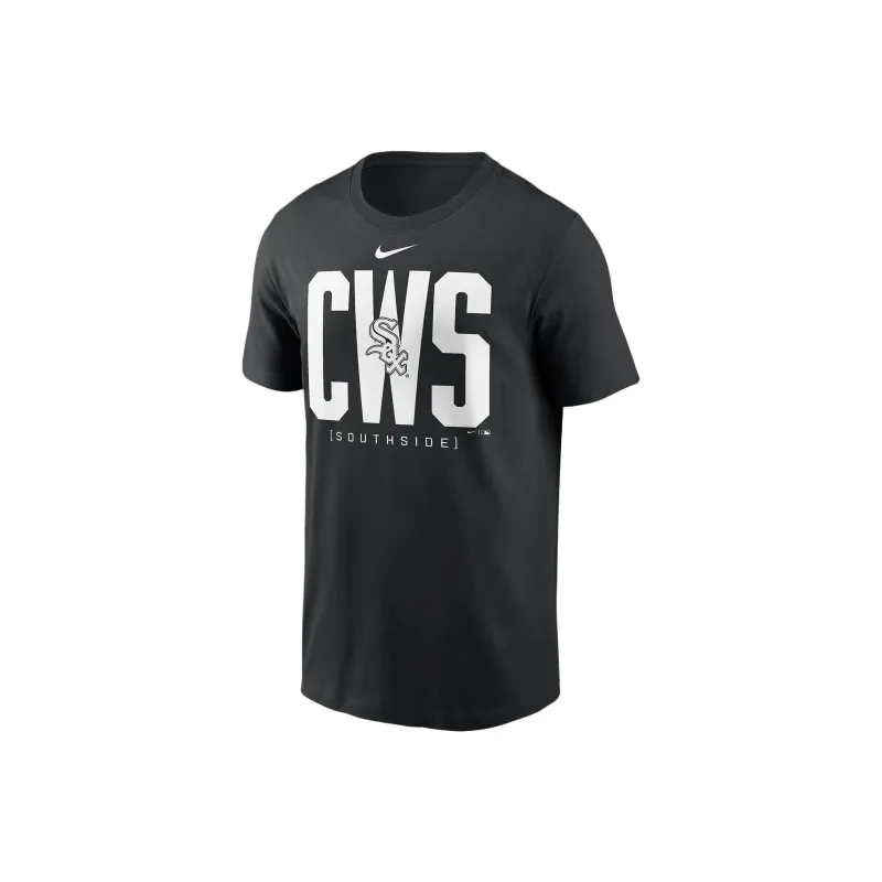 Nike T-Shirt Chicago White Sox Men's Black-0
