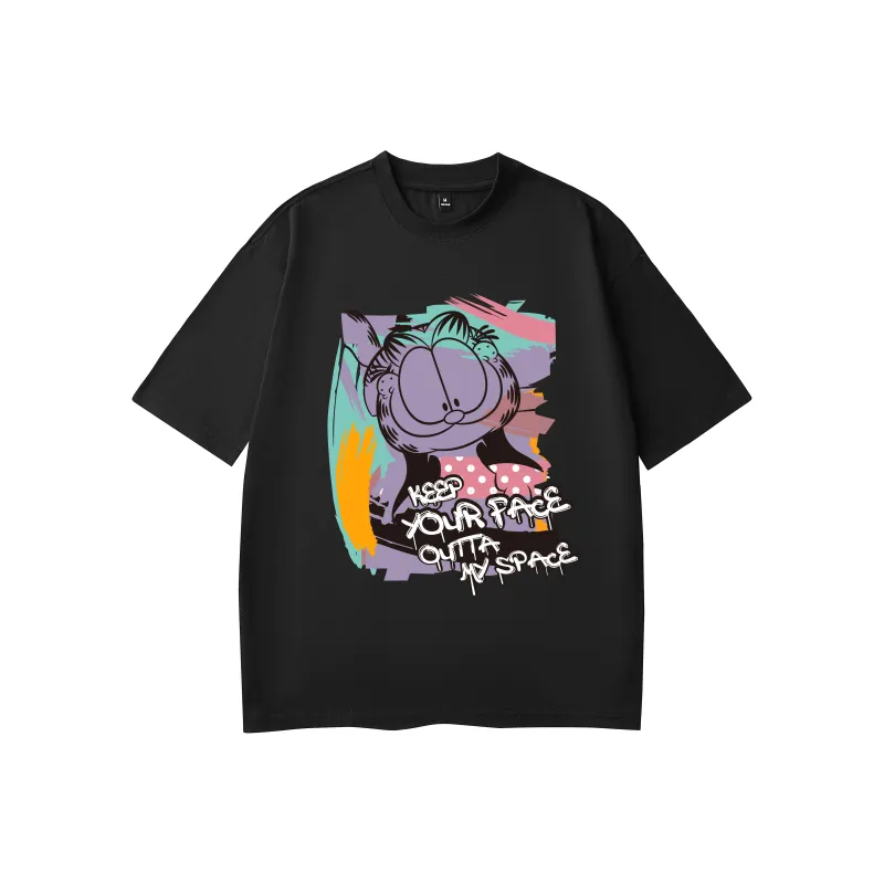 FOREVER 21 Garfield Joint Name T Shirts Unisex-5