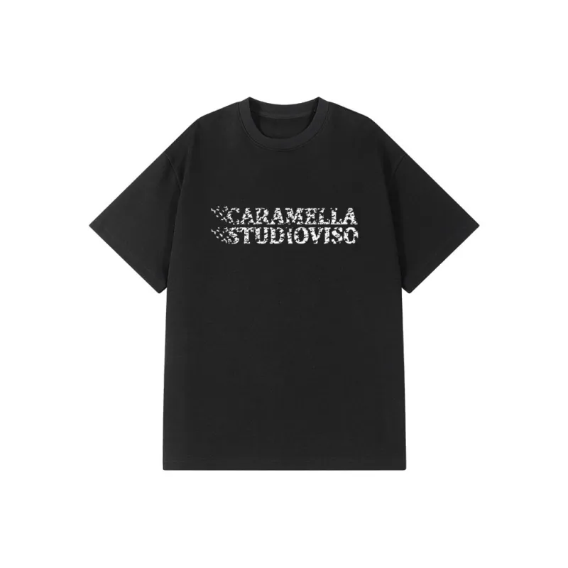 Caramella Drop Shoulder Sleeve T Shirt Unisex-6