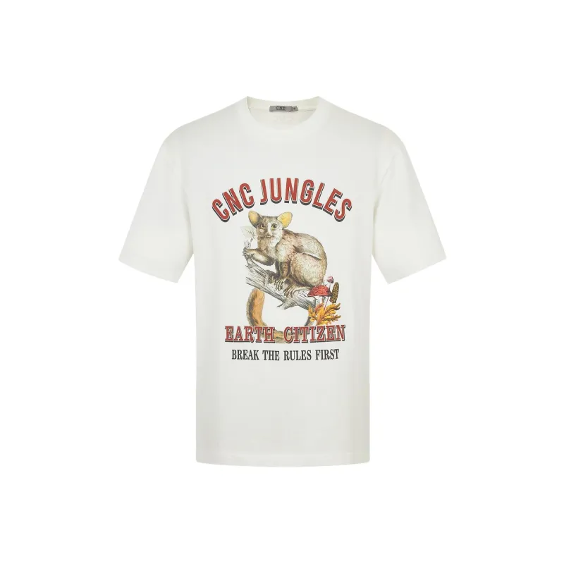 C'N'C Far Mountain Outdoor Series Spring Summer T Shirt Unisex-0