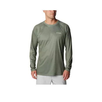 Columbia PFG Super Terminal Tackle T-Shirt Men's Green