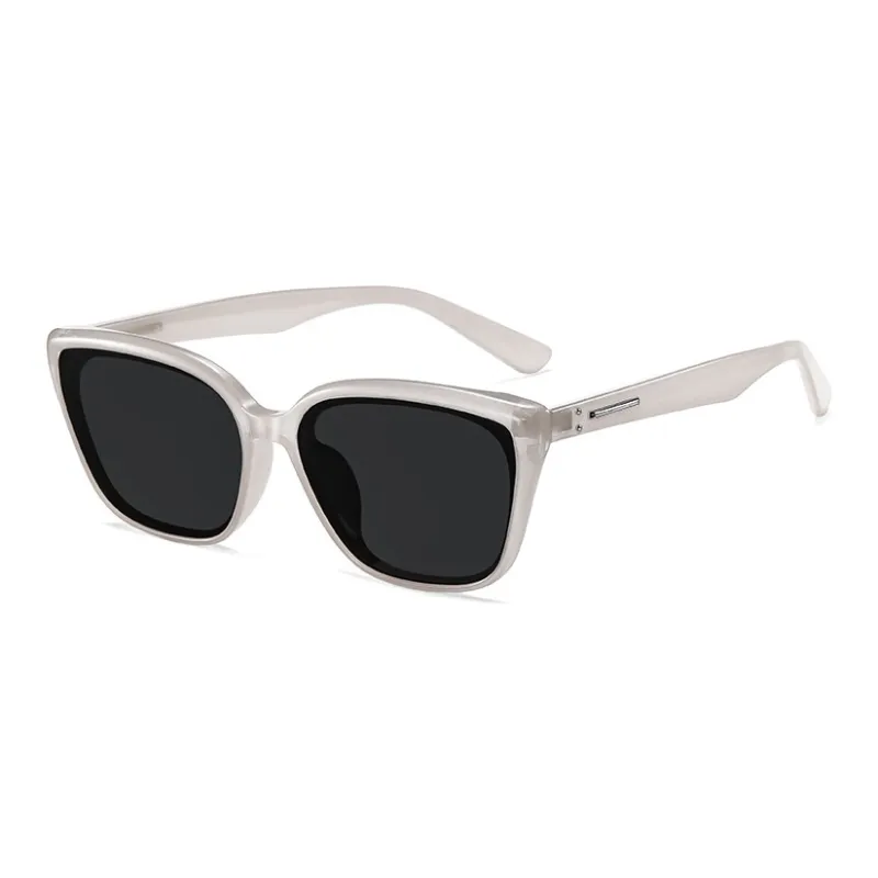 PRETTYALLUSION TR/Memory Plastic Cat Eye Sunglasses Women's-3