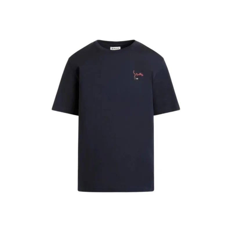 BALLY SS25 T Shirt Men's Dark Blue-0