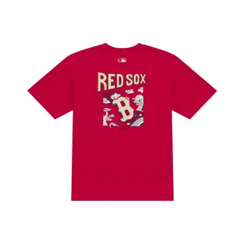 MLB Boston Red Sox Year Of The Snake Chinese New Year Collection SS25 T Shirt Unisex Dark Red