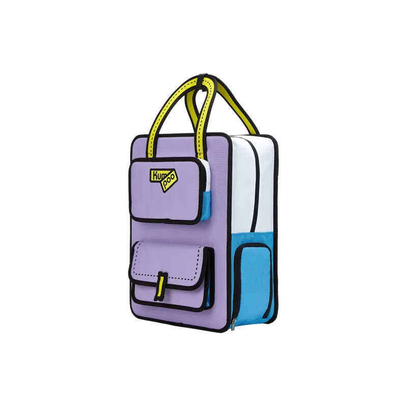 KUMPOO Badminton Racket Bags Backpack Lilac Unisex-1