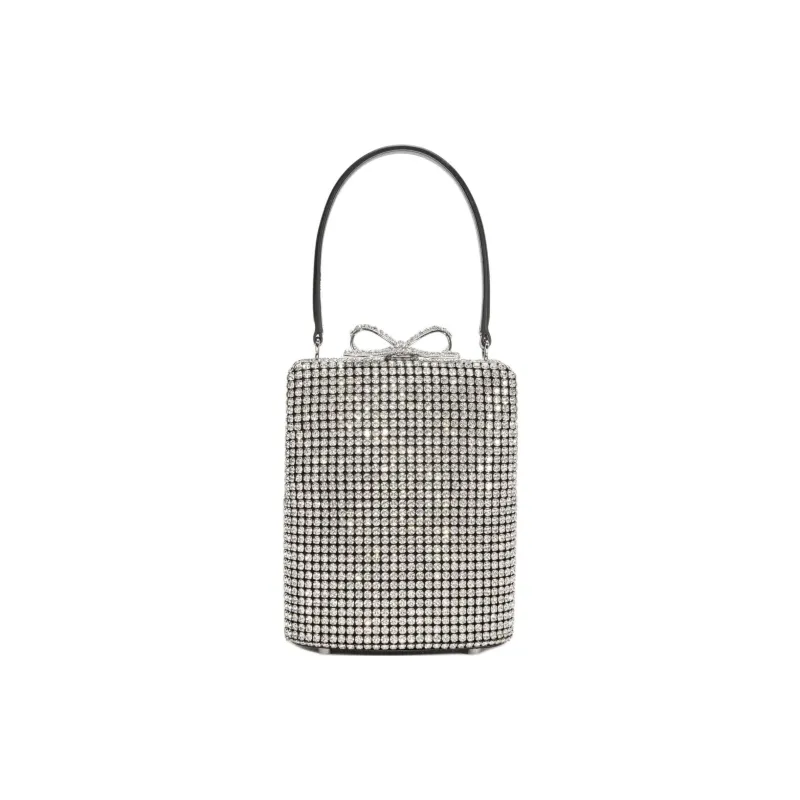 Self portrait Crystal Fishnet Tote Bag-0