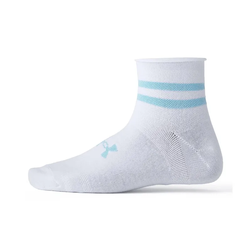 Under Armour Essential Ankle Socks Women's 1 Pack 1 Pack White-1
