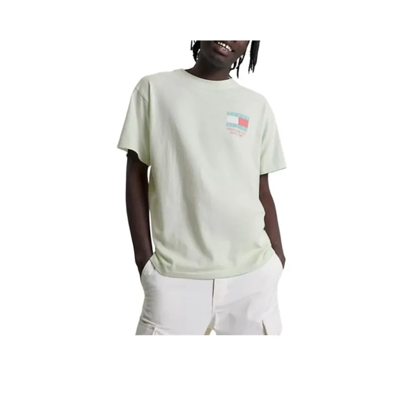 Tommy Hilfiger T Shirt Men's Light Green-0