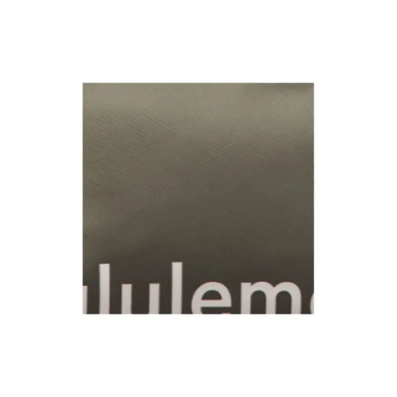 Lululemon Water-Resistant Fabric Card Holder Regular Women's Gray Sage Green With White Opal-3